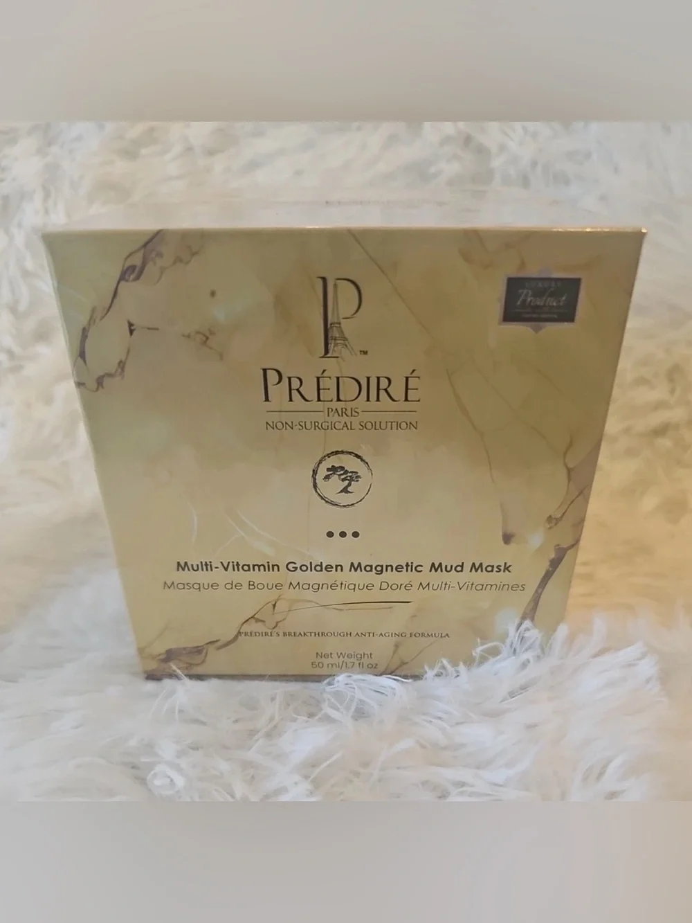 Predire Golden Magnetic Mud Mask Rich Collagen & Oxygen Booster ~ MSRP $950